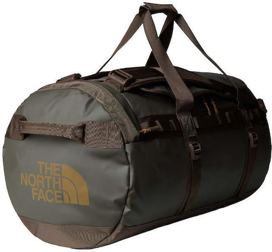 The North Face Base Camp Sack Voyage Back 71lt Green Fabric L71xW35.56xH35.56cm