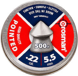 Crosman Pointed Ποτηράκια (Pellets) Αεροβόλου 500τμχ
