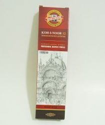 Koh-I-Noor Μηχανικό Μολύβι Σχεδίου 12τμχ Γκρι