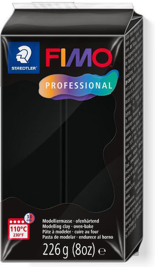 Staedtler Professional Polymer Clay Blackς 226gr