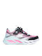 Cosmic Glow Kids Sneakers with Scratch & Lights Multicolour