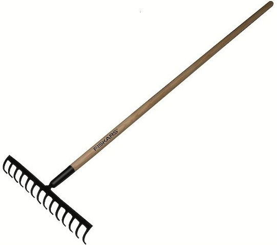 Fiskars 1014811 Bow Rake with Handle