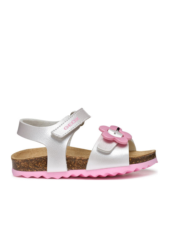 Geox Kids' Sandals Chalki White B552RD000NFC1000