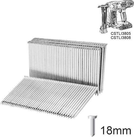 Ingco Klammernägel Cbnli38 18mm 1200 Stück Ana12018