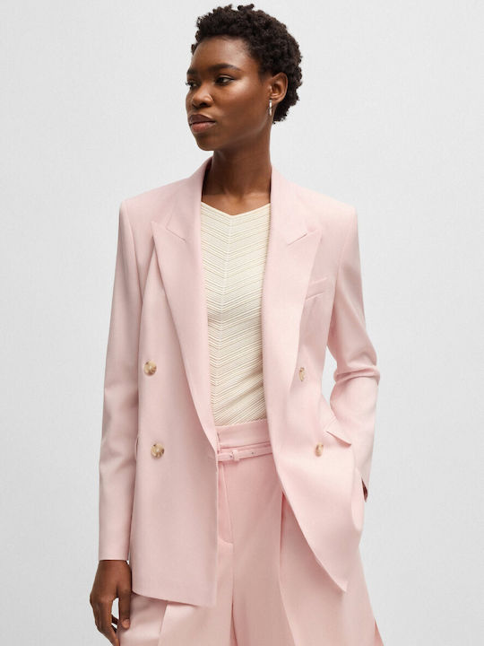 Boss Women's Blazer Pale Pink