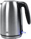 Muse Βραστήρας 1.7lt 2200W Ασημί