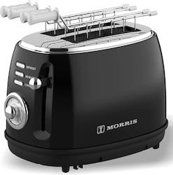 Morris Тостер Двуместна 850W Черен