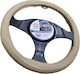 Car Steering Wheel Cover made of Leatherette Be...