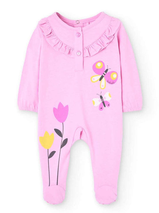 Boboli Babystrampler Langärmliges Purple