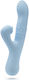 Blush Devin Vibrator Rabbit Blue