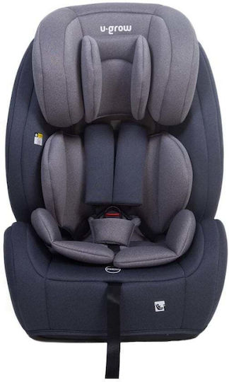 U-Grow Καθισματάκι Αυτοκινήτου i-Size με Isofix Γκρι 9-36 kg