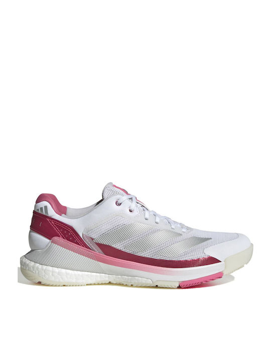 adidas Crazyquick Boost Γυναικεία Παπούτσια Padel Λευκά adidas Crazyquick Boost Γυναικεία Παπούτσια Padel Λευκά