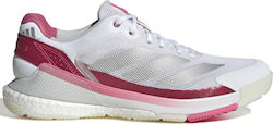 adidas Crazyquick Boost Femei Pantofi Padel Albi