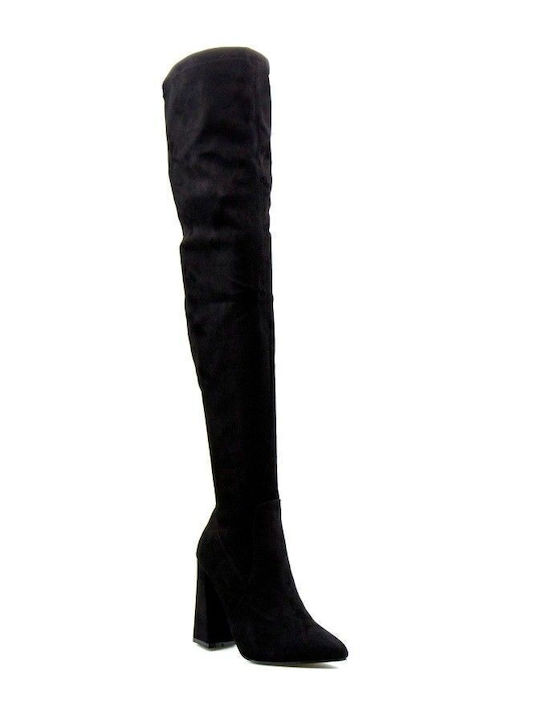 Over the Knee Women's Boots Black