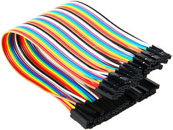 40pcs 10cm Dupont Wire Female to Female