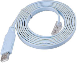 Ftdi Usb To Rj45 Console Cable Cisco Router Swtich 1,8m Ftdi Usb To Rj45 Console Cable Cisco Router Swtich 1,8m