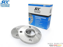 SCC Αποστάτες Τροχών Αυτοκινήτου 15mm (4x108) για Citroen C5 Corvette C5 2τμχ