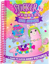 Sticker By Numbers Cute Animals