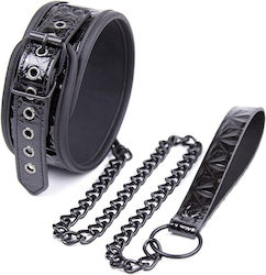 Smd Noirguard Leather Choker Chain Leash Περιλαίμιο Λουρί Αλυσίδας Black Smd Noirguard Leather Choker Chain Leash Περιλαίμιο Λουρί Αλυσίδας Black