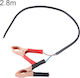Crocodile Clip Charging Connection Cable Car Cable Length: 2.8m
