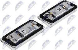 NTY License Plate Lights BMW X5 E53 NTY License Plate Lights BMW X5 E53