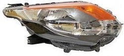 Tyc Δεξί Μπροστινό Φανάρι για Fiat Fullback Mitsubishi L200 Nissan Datsun 15-19