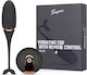 Luxurious Vibrating Egg with Remote Control - Black Mini Δονητής Egg με Απομακρυσμένο Έλεγχο Μαύρος