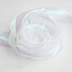 4cm X 9m White Symphony Fishtail Narn Cake Flower Packaging Ribbon Lace Decorative Tissue