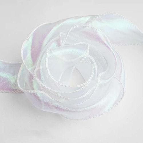 4cm X 9m White Symphony Fishtail Narn Cake Flower Packaging Ribbon Lace Decorative Tissue