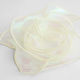 4cm X 9m Beige Symphony Fishtail Thread Flower Cake Baking Packaging Ribbon Lace Decorative Fabric