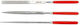 Yato YT-6150 Set Limes cu Mâner 3buc