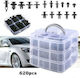 Car Plastic Fastener Clips Set 620 Pieces GM