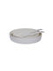 Marine Business Melamine Salad Bowl with Salad Spoons White 35x35cm 4pcs