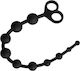 SMD Decimorum Anal Silicone Chain with 10 Beads Anal Beads Black