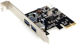 Κάρτα PCIe σε 2 θύρες PCI-E Port