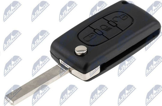 Κλειδι Καπακι Citroen Berlingo C2 C3 C4 C5 C6c8 Ds3 Ds4 Peugeot 207 307 407 607 807 Expert Partner