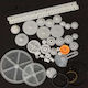 Plastic Mixed Gear Kit 34pcs