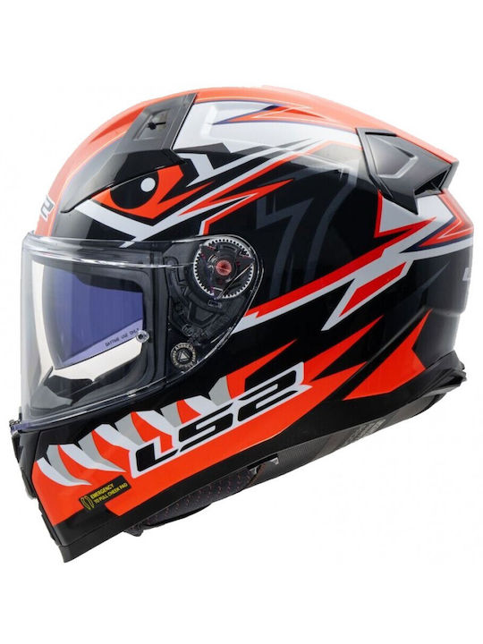 LS2 FF811 Vector II Buntry Black Red Κράνος Μηχ...