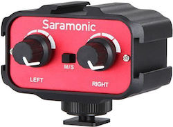 Saramonic Sr-ax100 Passiver 2-Kanal-Audioadapter DSLR-Kameras Saramonic Sr-ax100 Passiver 2-Kanal-Audioadapter DSLR-Kameras