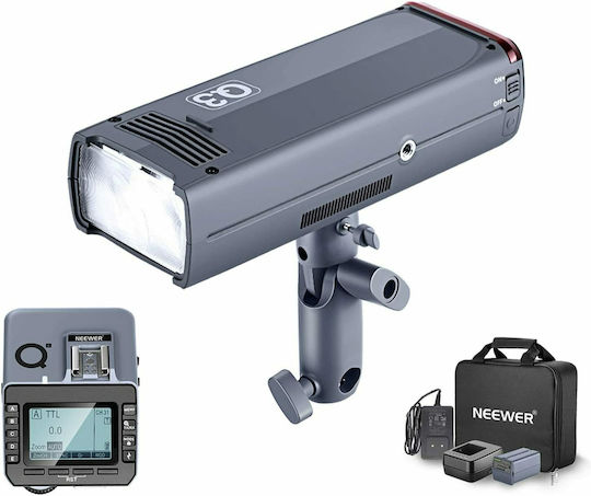 Neewer 200ws 2.4g TTL светкавица, съвместима с DSLR фотоапарати Canon 90097583
