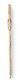 Baston de Drumeție Muntele Athos Lemn Natural de Castan 125 cm