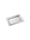 Casa Bugatti Διακοσμητικός Δίσκος Metallisch Rechteckig 35x25cm 1Stück