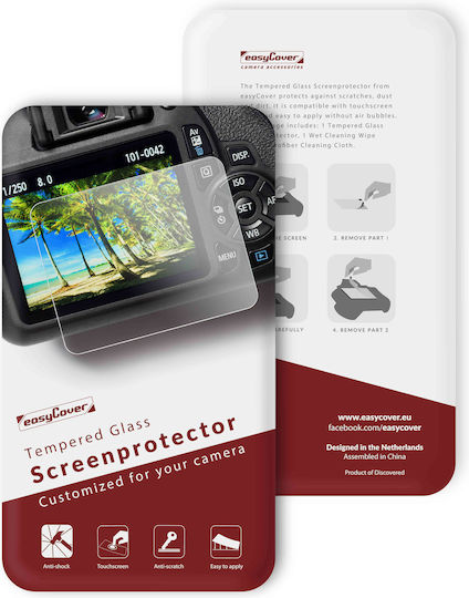 Easycover Tempered Glass Screen Protector Nikon D600 610 800 810 850 D7100 D7200