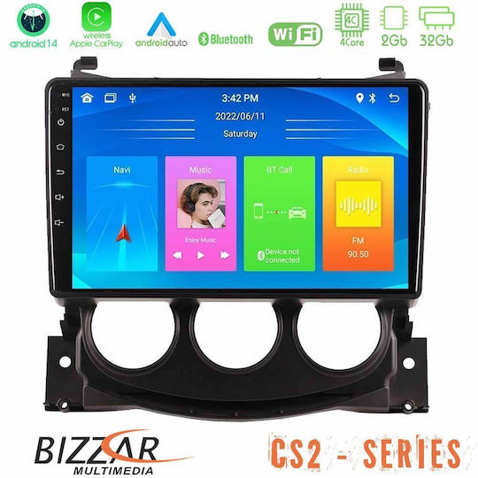 Bizzar Car Audio System for Nissan 370Z 2009-2013 (Bluetooth/USB/AUX/WiFi/GPS/Apple-Carplay/Android-Auto)