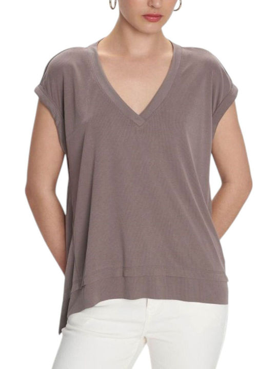 ALE - The Non Usual Casual Women's Blouse Short...