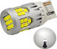 Lamps Car W21W / DRL / W3x16d Canbus LED 5500K Cold White 1pcs