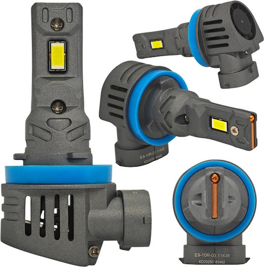 Lămpi Autoturismului H11 / H16 / DRL Canbus LED 5500K Alb rece 32V 2buc