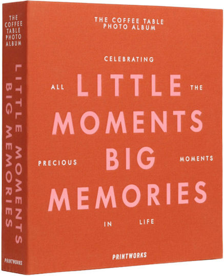 Printworks Album Little Moments Big Memories pentru 30 Albume foto Dimensiuni 10x15buc Portocaliu 10x15buc Printworks Album Little Moments Big Memories pentru 30 Albume foto Dimensiuni 10x15buc Portocaliu 10x15buc