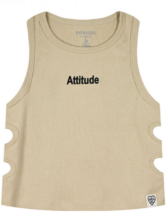 Energiers Kids' Shirt Sleeveless Beige