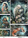 Hârtie de orez Amintirile Majei 22.5x32cm Portr...
